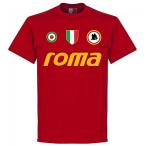 【予約RET06】RE-TAKE ASローマ Team Tシャツ エンジ【サッカー/Roma/セリエA】ネコポス対応可能
