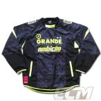 【SALE50%OFF】【GS018】GRANDE "DISITAL CAMO" ピステジャケット ブラック x イエロー【グランデ/サッカー/フットサル/サポーター】GRN2015AW 9311