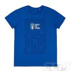 ショッピングsale2022 【予約ECM32】【国内未発売】【SALE】イタリア代表 2022 Back to Roma Tシャツ ブルー【22-23/Italy/サッカー/トレーニング/アズーリ】330
