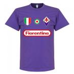 【予約RET06】RE-TAKE フィオレンティーナ Team Ｔシャツ  パープル【サッカー/Fiorentina/セリエA】ネコポス対応可能