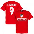 【国内未発売】RE-TAKE アトレチコマドリード Team Ｔシャツ  9番 フェルナンド・トーレス レッド【サッカー/atletico madrid/Torres/スペインリーグ】ネコポス