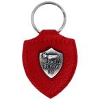 【ROM05】RM1126【国内未発売】ASローマ 公式グッズ レザークレストキーリング【サッカー/AS ROMA/セリエa/アクセサリー】