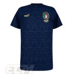 ITA21【国内未発売】イタリア代表 Campioni D'Europa ウィナーズＴシャツ ネイビー【サッカー/ユーロ2020/欧州選手権/FIGC/ITALY】330