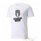 【SALE20%OFF】ITA21【国内未発売】イタリア代表  ユーロ2020 優勝記念Tシャツ "Campioni D'Europa" ホワイト【EURO2020/欧州選手権/サッカー/ITALIA/アズーリ】
