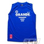 【SALE30%OFF】【GS018】GRANDE インナーシャツ ブルー【グランデ/サッカー/フットサル/サポーター/トレーニング】GRN2014SS ネコポス対応可能