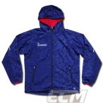 【SALE35%OFF】【GS018】GRANDE CAMO RIOT フーデッドジップジャケット ネイビー【グランデ/サッカー/フットサル/サポーター/トレーニング】GRN2014AW 9311