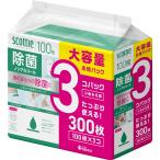 ウェットティッシュ ノンアルコール 除菌 詰替100枚3個パック