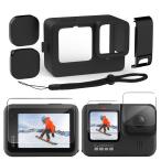 GoPro hero10/9Black аксессуары защита кейс жк-плёнка 3 листов жидкокристаллический защитная плёнка тонировка стёкол пленкой батарейка покрытие 