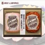 鎌倉ハム ギフト 富岡商会 特選ホワイト ロースハム・直火焼やきぶた 2本詰め KDS-54T ハムギフト 内祝 お祝い 御礼 日本ハム 全国送料無料
