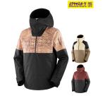 SALOMON サロモン TRANSFER ANORAK M ユニセックス スノーボード ウェア ジャケット 24-25モデル