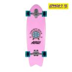 AKAW красный uCONCRETE BEACH PINK YEL 9.5inch Surf skate длинный скейтборд KK J5