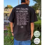 ショッピングforever BILLABONG ビラボン FEELING IS FOREVER メンズ Tシャツ 半袖 バックプリント BE011-210