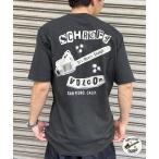 VOLCOM ボルコム メンズ Tシャツ 半袖 バックプリント クルーネック Schroff X Volcom ピーター・シュロフ AF222403