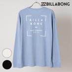 BILLABONG ビラボン レディース CLEAN SQUARE LOGO LS ロンT BB014-050 レディース 長袖 Tシャツ IX3 H24