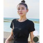 Hurley ハーレー ラッシュガード レディース 半袖 Tシャツ フィットネス スポブラ カップ付 水着 水陸両用 UVカット WSB2421007