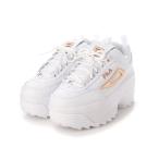 ショッピング厚底 FILA フィラ シューズ レディース スニーカー ディスラプター2 ウェッジ プレミアム WFW21009-136 ムラサキスポーツ限定