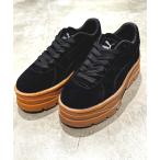 ショッピング厚底 PUMA プーマ レディース スニーカー 厚底 PUMA RIVO SUEDE リボ スエード 398342