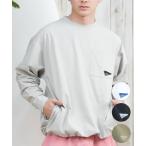 THREE WEATHER スリーウェザー ラッシュガード 長袖 メンズ ポケットTシャツ ロンT 水陸両用 TW25S4303 ムラサキスポーツ限定