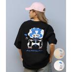 CHUMS チャムス 半袖 Tシャツ レディース バックプリント CH01-2582