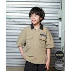 ショッピングディッキーズ Dickies ディッキーズ 半袖 シャツ キッズ ジュニア 子供 ボーリングシャツ ワンポイント ロゴ 81220000
