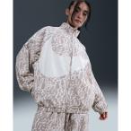 NIKE ナイキ ジャージ トラックジャケット レディース ヒョウ柄 レオパード柄 ロゴ ウーブン プリンテッド ジャケット IB7264-009