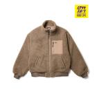 ショッピングモコモコ NEW ERA ニューエラ アウター メンズ ボアブルゾン モカ オーバーサイズド 14682728