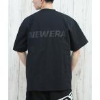 NEW ERA ニューエラ ラッシュガード 半袖 メンズ Tシャツ バックプリント 水陸両用 ユーティリティ UVカット 14670957
