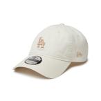 NEW ERA ニューエラ キャップ 帽子 9TWENTY Khaki Sweat Band ロサンゼルス・ドジャース アイボリー 14388784
