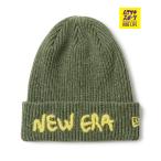 NEW ERA ニューエラ ビーニー ニットキャップ ニット帽 帽子 ベーシック カフニット モールヤーンニット グリーン 14670074