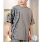 Hurley ハーレー 半袖 Tシャツ メンズ トライバル柄 オーバーサイズ セットアップ対応 MCSS251065