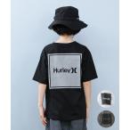 Hurley ハーレー 半袖 Tシャツ キッズ ジュニア バックプリント SQUARE LOGO OVRSZD SS TEE BCSS251087