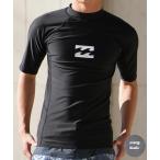 BILLABONG ビラボン 水着 ラッシュガード 半袖 Tシャツ メンズ UVカット ブランドロゴ BF011-850