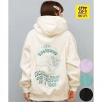 ショッピングビラボン BILLABONG ビラボン プルオーバー パーカー レディース オーバーサイズ バックプリント BF014-015