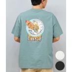 LOST ロスト 水着 ラッシュガード 半袖 Tシャツ メンズ 水陸両用 吸水速乾 UVカット L25S-4302 ムラサキスポーツ限定