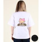 LOVE BOAT ラブボート 半袖 Tシャツ レディース ハローキティ バックプリント ロゴ LBKTSWIMT LBKT-ST02