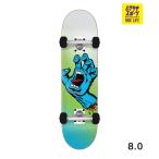 SANTA CRUZ солнечный ta круиз скейтборд Complete 8.0inch SCREAMING HAND COLOR FADE фиолетовый спорт 