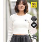 DC ディーシー 長袖 Tシャツ ロンT レディース クロップド丈 ショート丈 26 WS TELECO SHORT L LLT261312