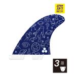 FCS2×Channel Islands Solution PC Tri Fins サーフィン フィン ムラサキスポーツ