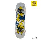 KROOKED Crew Kid скейтборд Complete 7.75inch BIRDS WHITE фиолетовый спорт начинающий рекомендация конечный продукт 