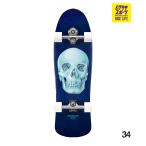 YOWyau Surf скейтборд Complete 34inch CHRISTENSON SKALLE фиолетовый спорт 