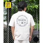 RVCA Roo ka купальный костюм Rush Guard короткий рукав футболка мужской вода суша обе для Logo UTILITY TEE BG04AP06