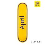 APRILe-pliru Kids скейтборд панель 7.2inch ~ 7.5inch OG LOGO YEL PUR MINI фиолетовый спорт 