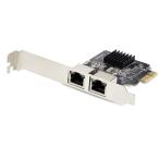 StarTech.com LANカード/PCI Express x1/2ポー