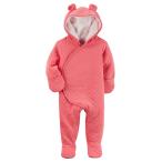 carters カーターズ 【ベビー】キルティング くま耳カバーオール 【ピンク】【3M/0-3ヶ月】 127G6393