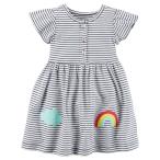 carters カーターズ 【ベビー】ワンピース・ブルマセット 【ボーダー×レインボー】【12M/9-12ヶ月】 118I06912