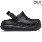 ショッピングCROCS crocs クロックス 【ユニセックス】クラッシュ クロッグ【ブラック】【26cm】 207521