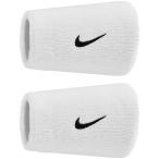 NIKE Nike sushu Classic двойной широкий напульсник 2P [ белый / черный ]