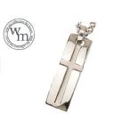 Yahoo! Yahoo!ショッピング(ヤフー ショッピング)with me. /ウィズミー  スリットクロスネックレス Men's 【95-2207】【ペア】