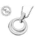 Yahoo! Yahoo!ショッピング(ヤフー ショッピング)with me. /ウィズミー  ツインリングネックレス Men's 【95-2219】【ペア】