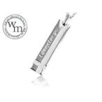 Yahoo! Yahoo!ショッピング(ヤフー ショッピング)with me. /ウィズミー  メッセージクロスペアネックレス Men's 【95-2517】【ペア】